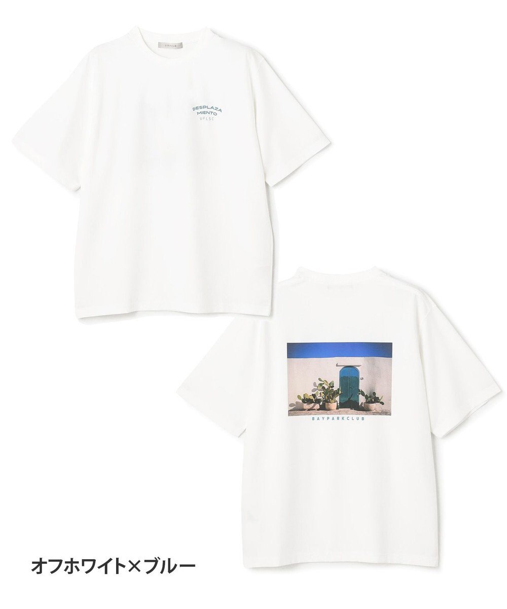 UNFILO MENS スマートストレッチ PHOTO TEE 