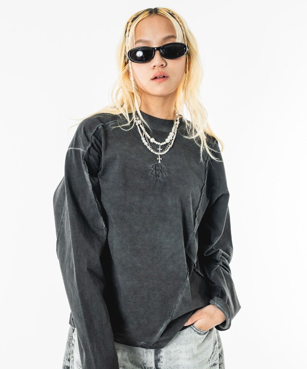 WEGO 【ユニセックス着用ITEM】コールドダイスウィッチングT（LS） 