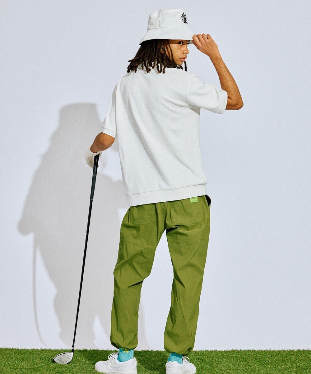 PW CIRCULUS 【GOLF OUT掲載アイテム】【MEN】ワッフルポロ ゴルフ 