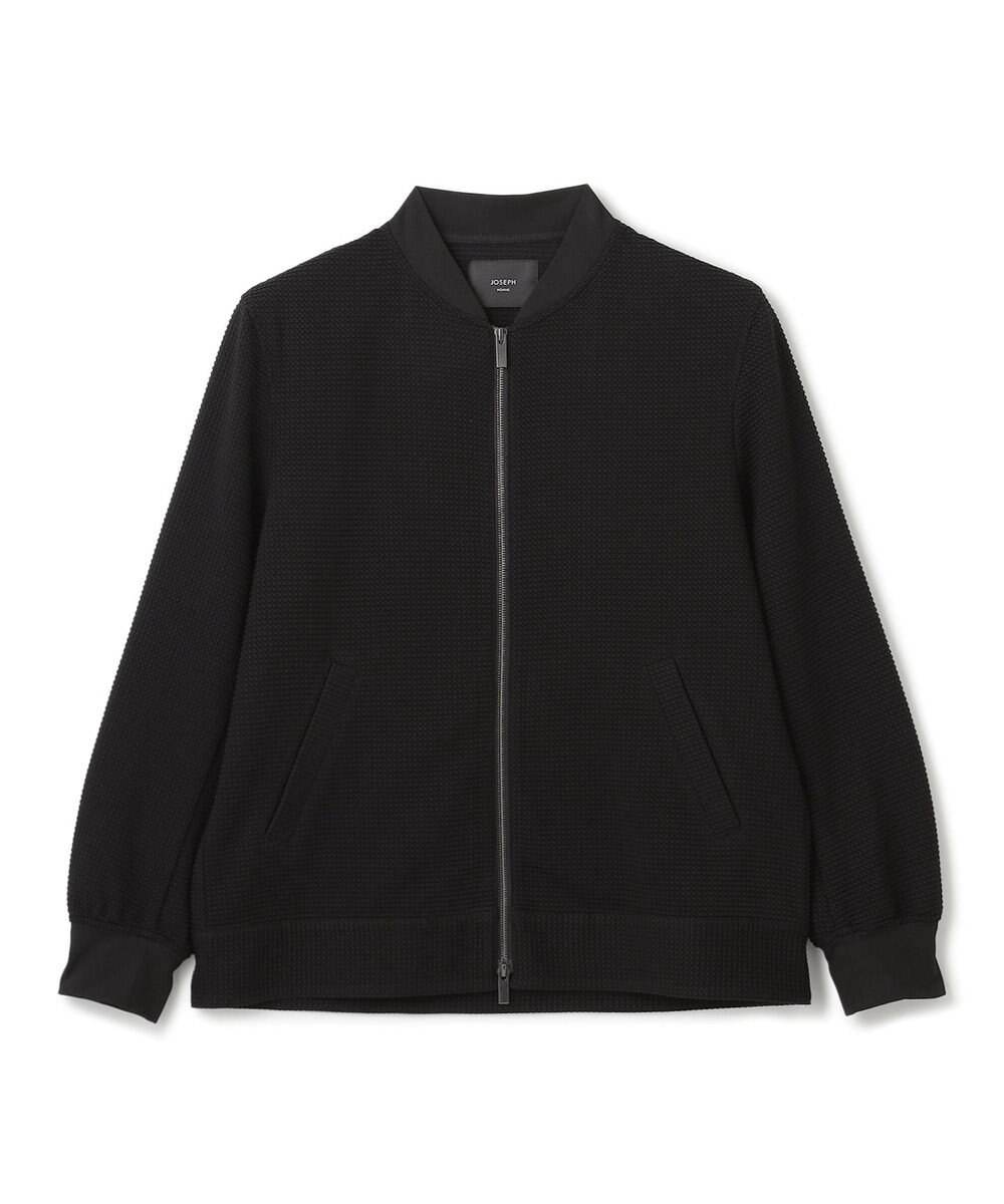 JOSEPH HOMME 新色追加【オリジナル素材/シワになりにくい】ライトタックジャージー ジップアップブルゾン 