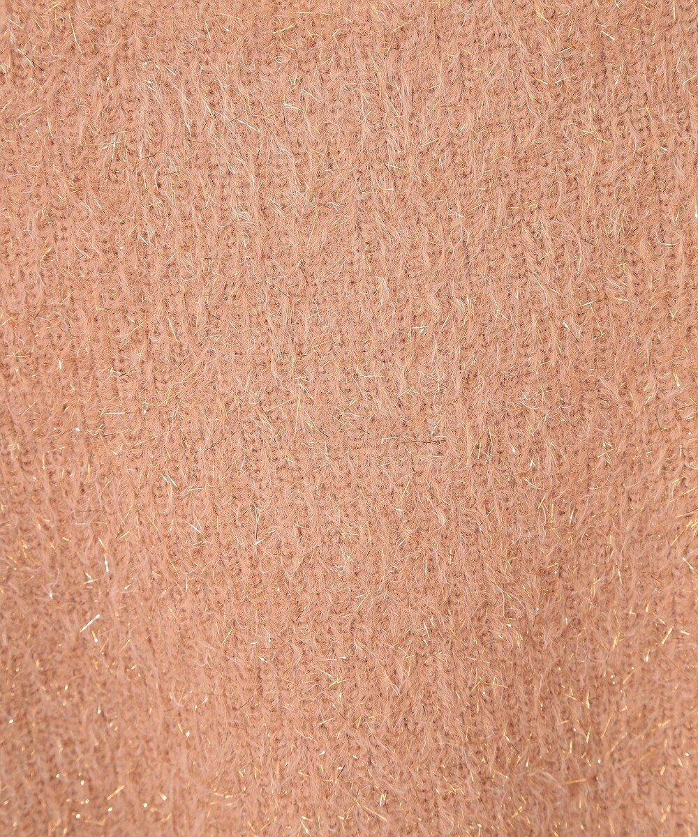 YECCA VECCA 2wayラメフェザーニット 