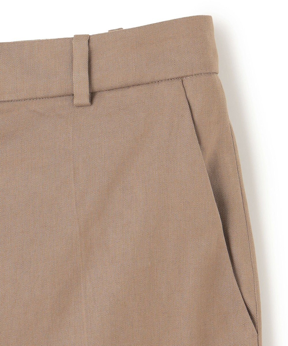 JOSEPH ストレッチリネンコットン　ストレートトラウザーズ 