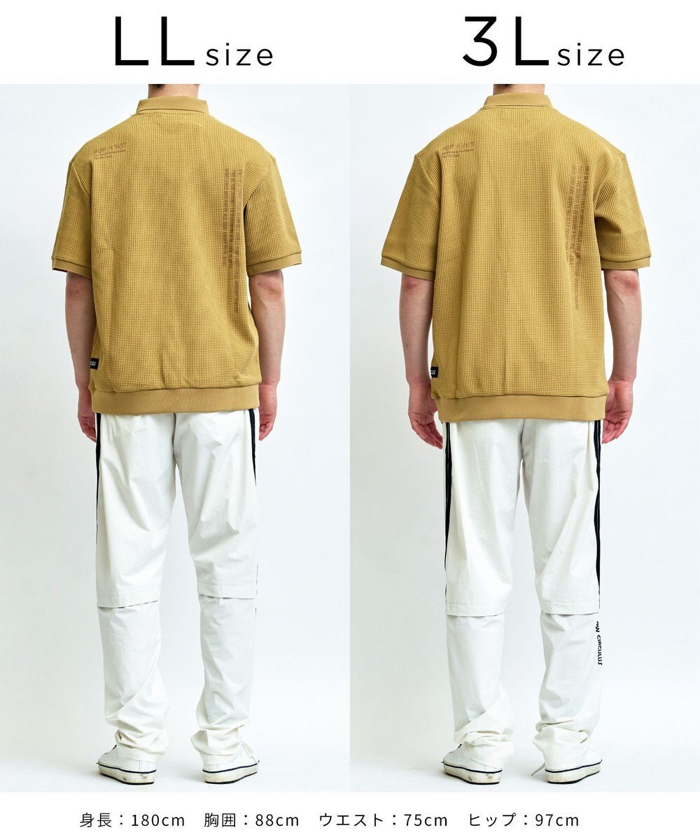 PW CIRCULUS 【MEN】ワッフルポロ 2026年モデル ゴルフ 