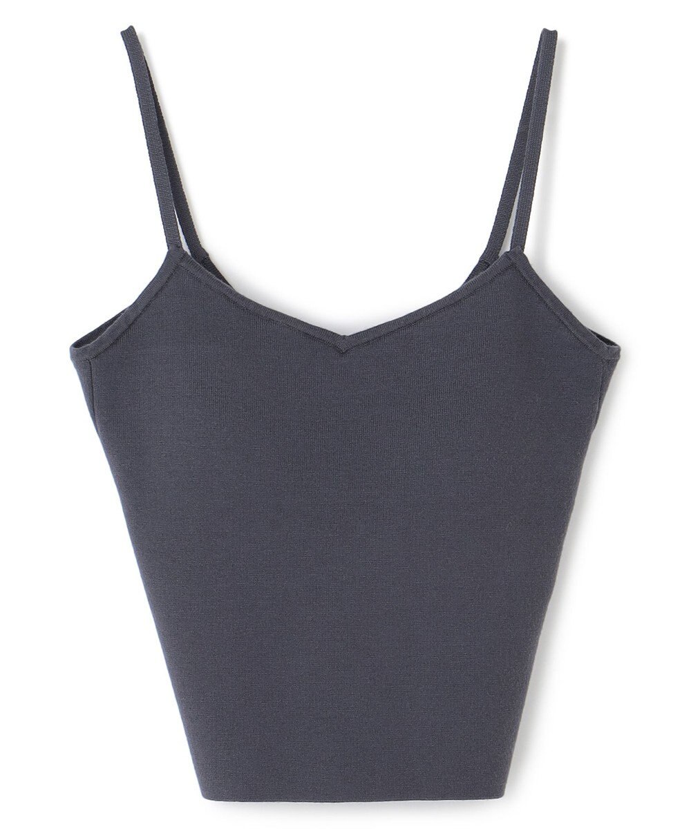 uncrave 【手洗い可】シルキーニット カップ付き キャミソール（uncrave WHITE） 