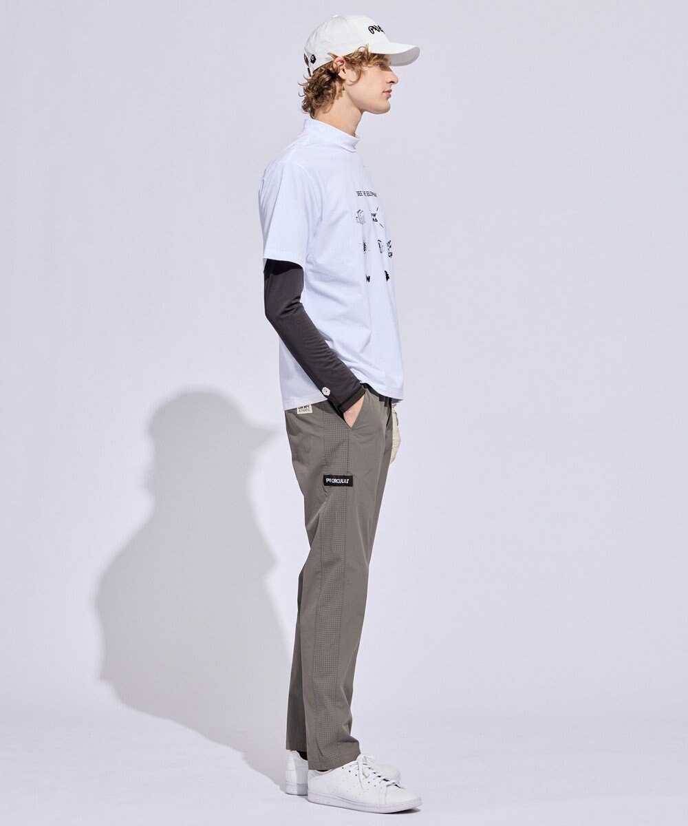 PW CIRCULUS 【MEN】9モチーフモックネック ゴルフ 