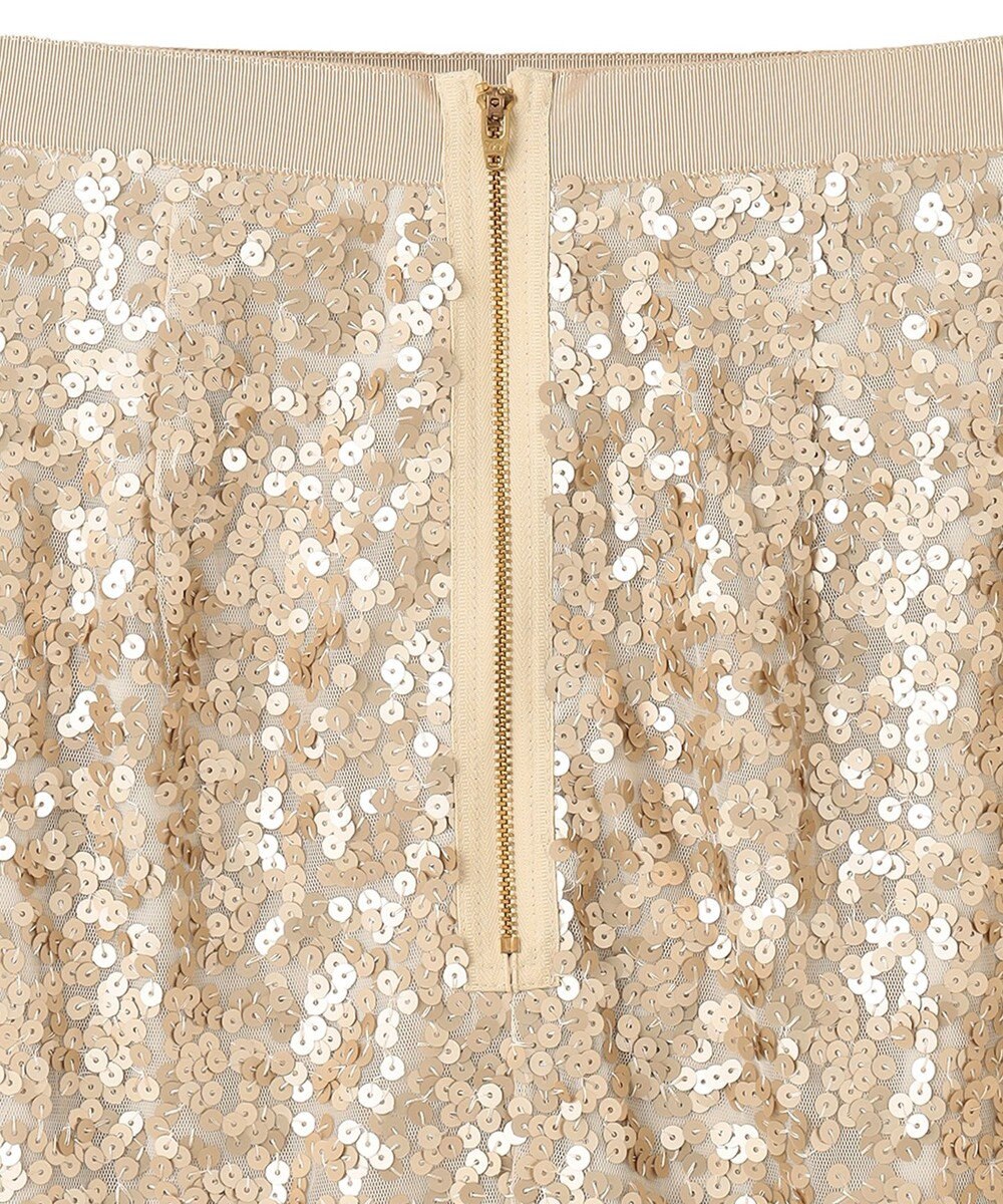 BEIGE， LA VERRERIE / スパンコールスカート 