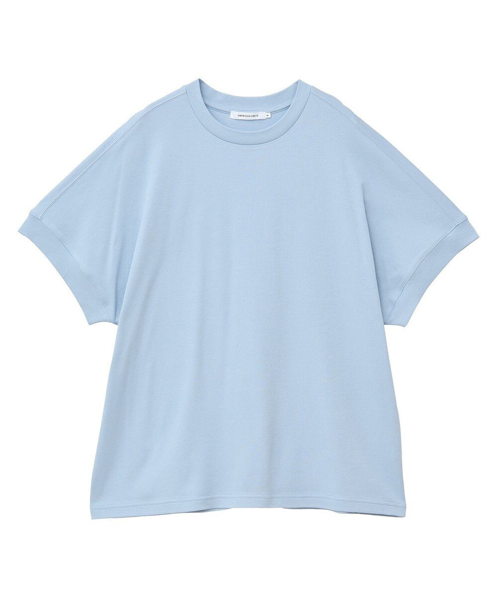 AMERICAN HOLIC 【接触冷感】スムースフレンチスリーブプルオーバー 