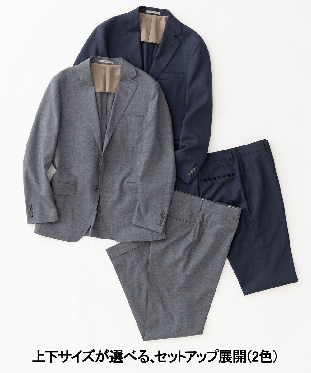 GOTAIRIKU セットアップ対応【ウォッシャブル/シワになりにくい/ストレッチ】ウォッシャブル ウールジャケット(26年モデル) 