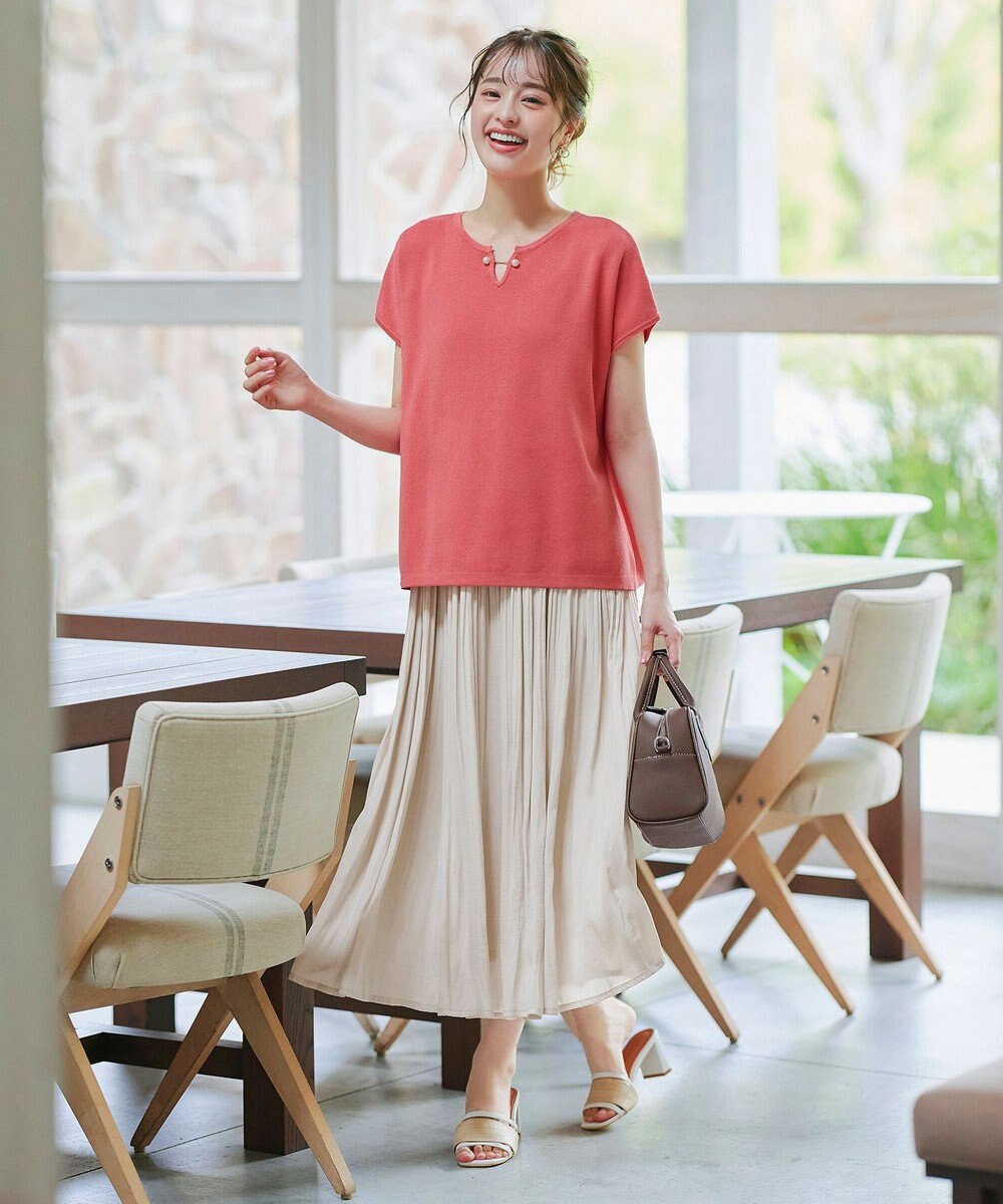 Tiaclasse 【本革】2WAYステッチハンドバッグ 