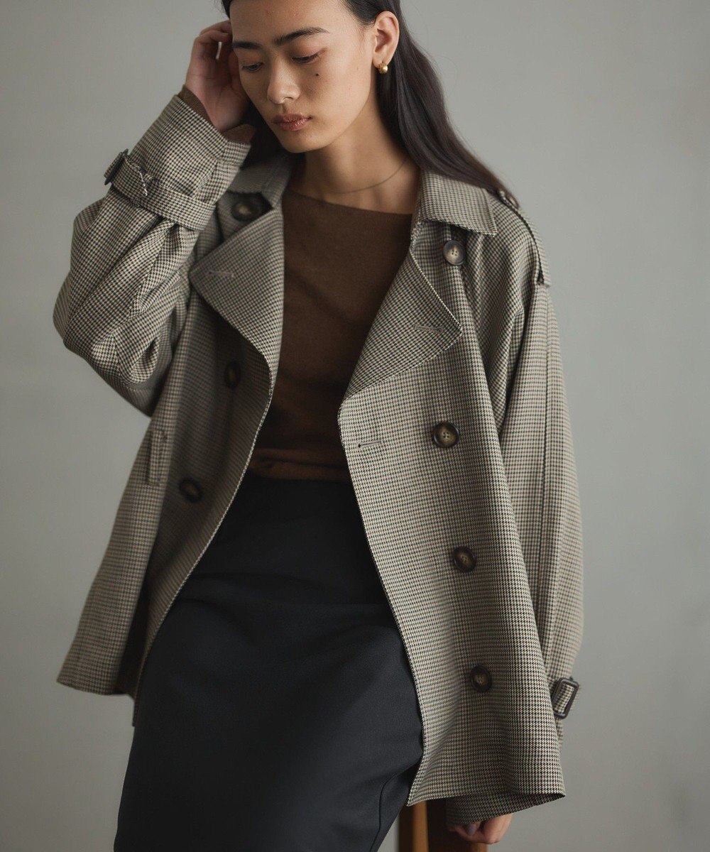 CRAFT STANDARD BOUTIQUE オーバサイズショートトレンチコート 