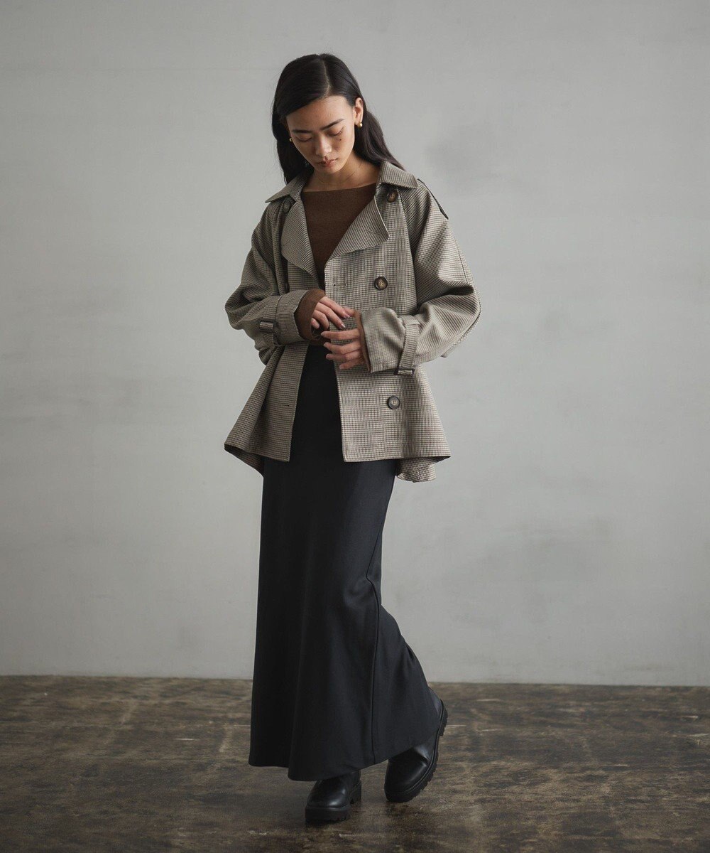 CRAFT STANDARD BOUTIQUE オーバサイズショートトレンチコート 