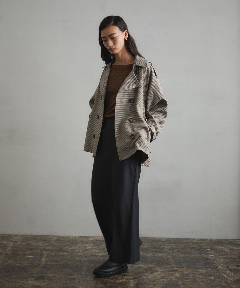 CRAFT STANDARD BOUTIQUE オーバサイズショートトレンチコート 