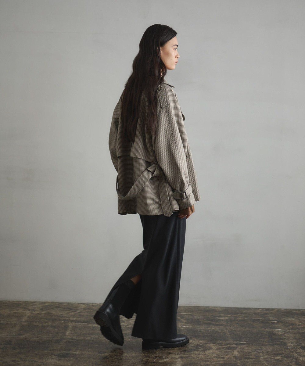CRAFT STANDARD BOUTIQUE オーバサイズショートトレンチコート 