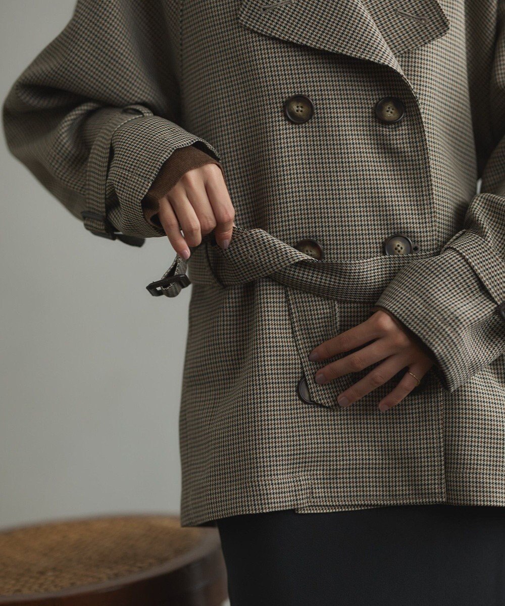 CRAFT STANDARD BOUTIQUE オーバサイズショートトレンチコート 