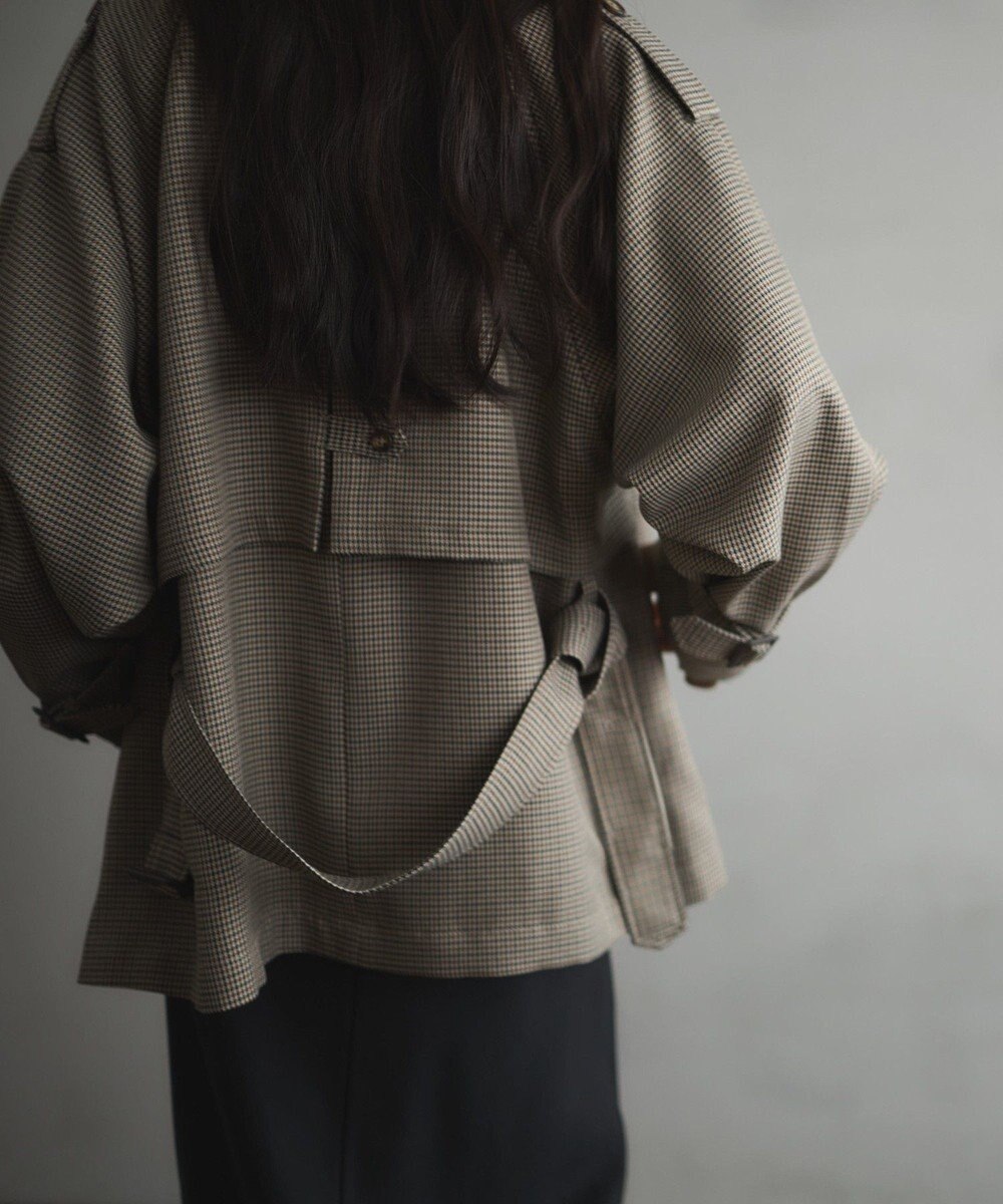 CRAFT STANDARD BOUTIQUE オーバサイズショートトレンチコート 