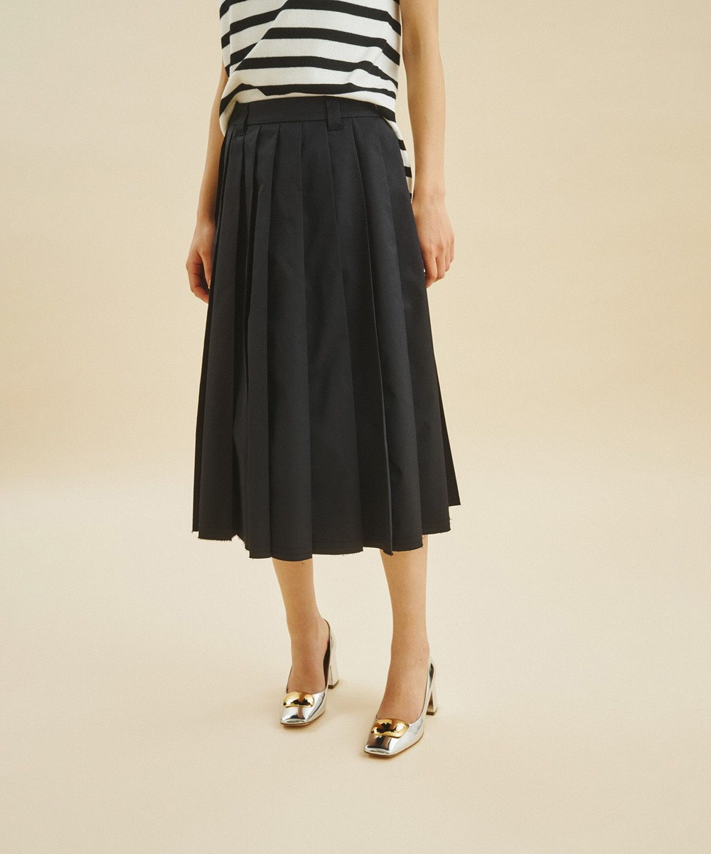 チノディテールプリーツスカート / GRACE CONTINENTAL | ファッション