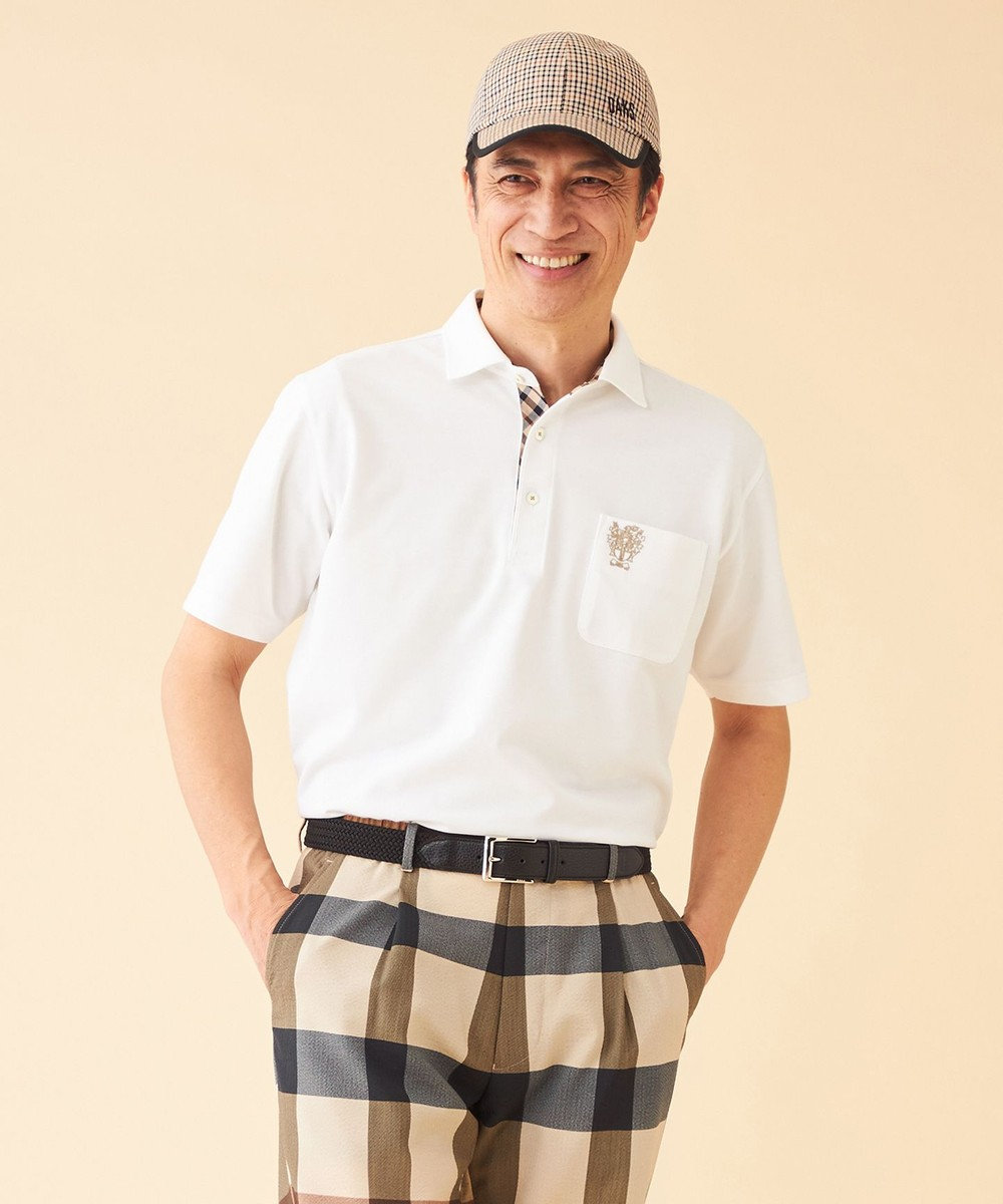 MEN / DAKSハウスチェック】ミニハウスチェック キャップ / DAKS GOLF