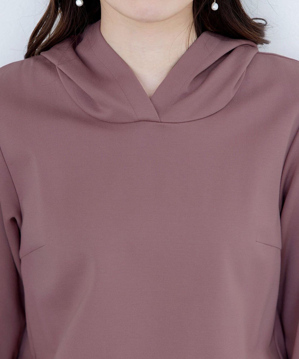 Tiaclasse 【洗える】パーカードッキングワンピース 