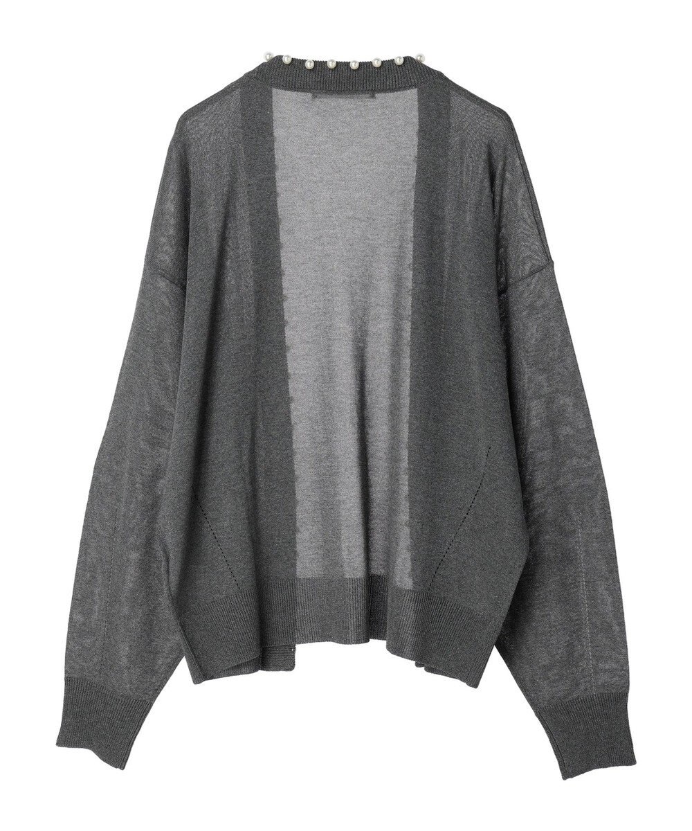 Green Parks ・ＥＬＥＮＣＡＲＥ　ＤＵＥパールツキシアーカーディガン 