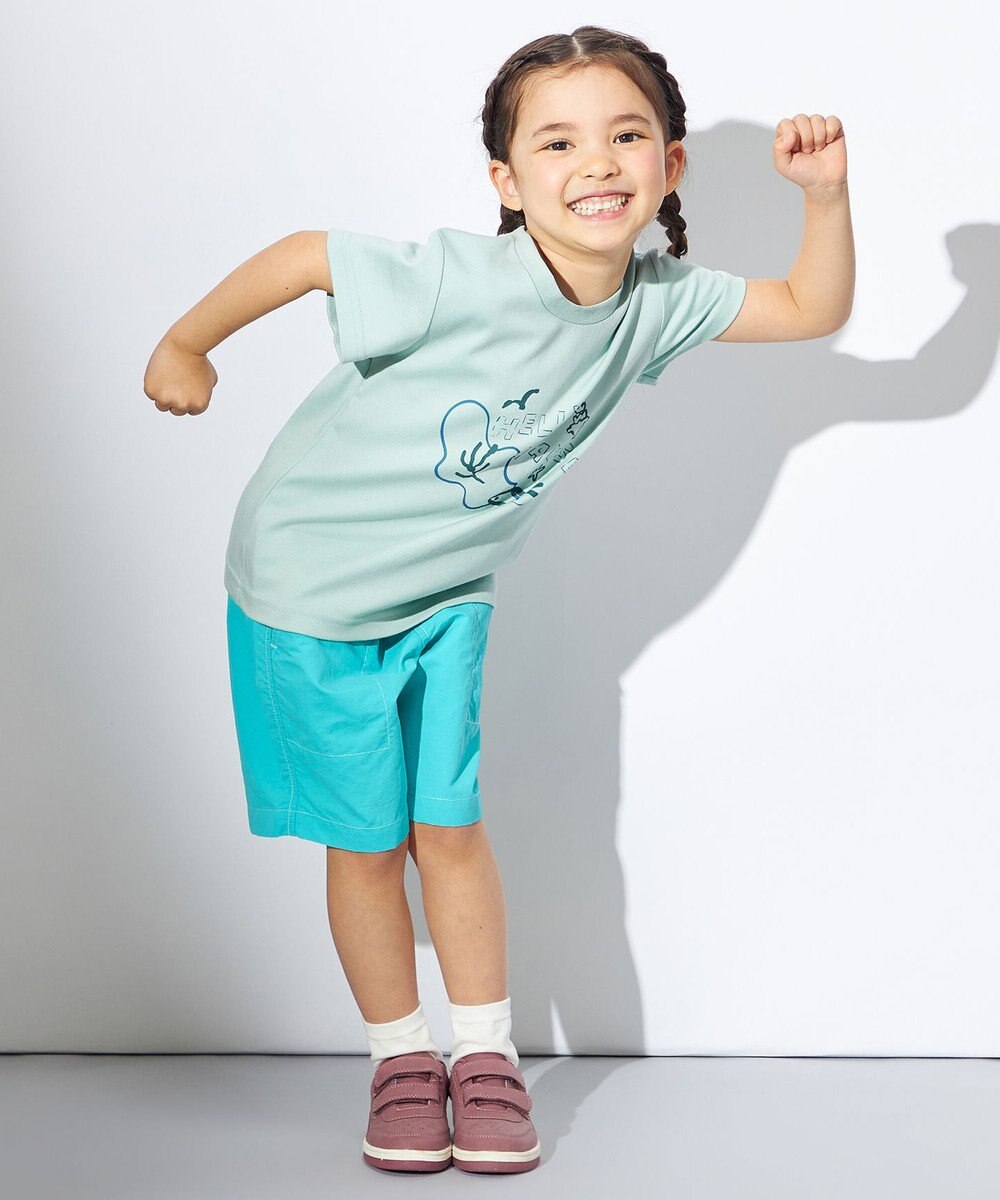 HELLY HANSEN 【キッズ】ショートスリーブオーシャンランドグラフィックティー 