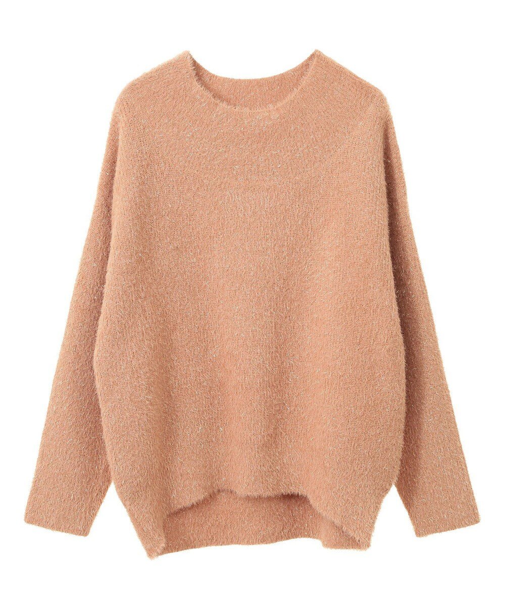 YECCA VECCA 2wayラメフェザーニット 