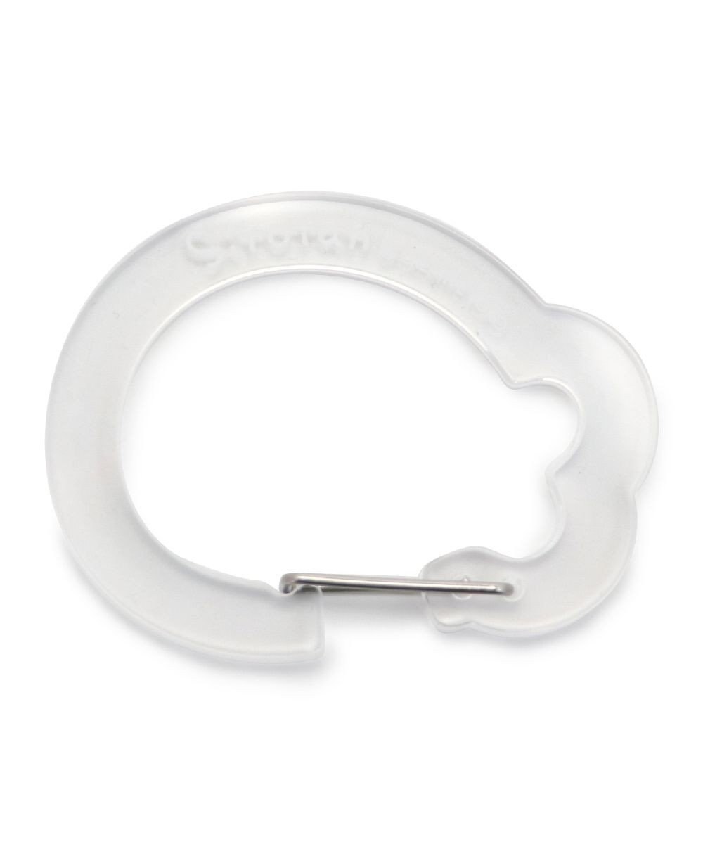 Mother garden しろたん アクリルカラビナ 《クリア》 単品 