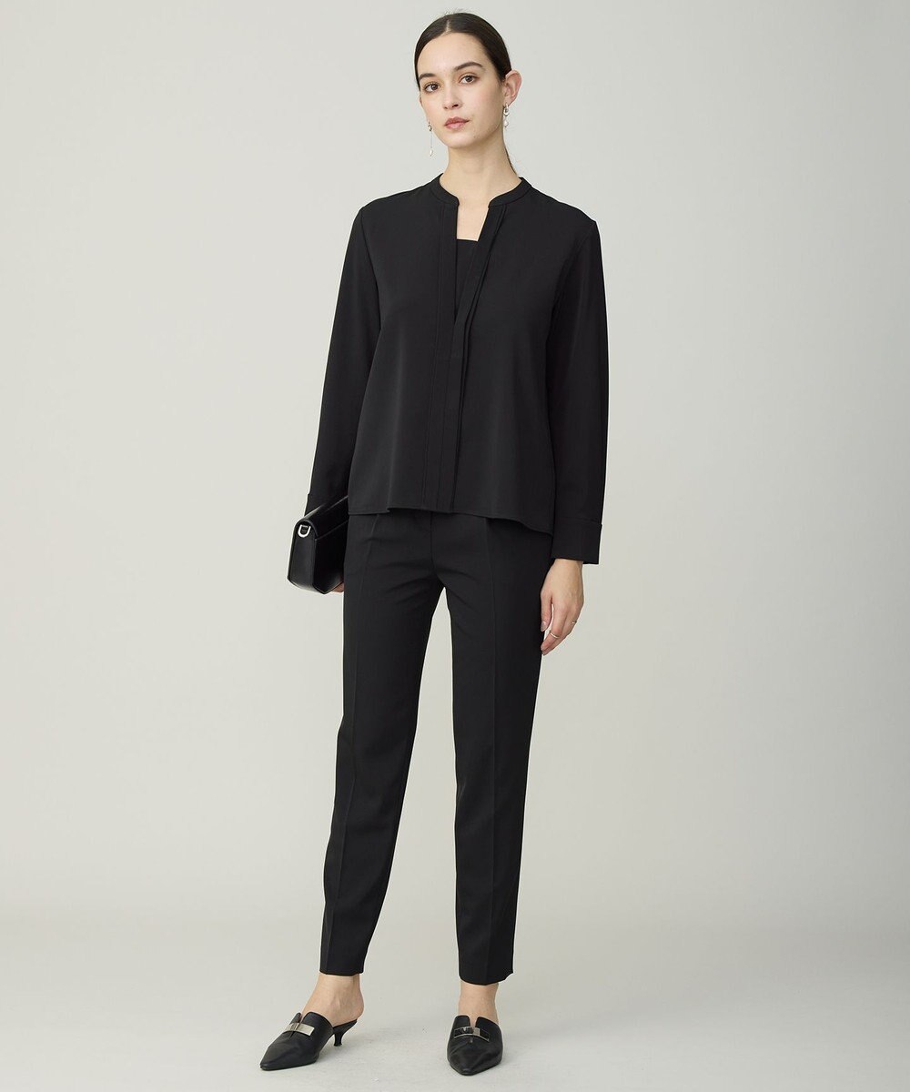 ICB L Fied キーネック ブラウス 