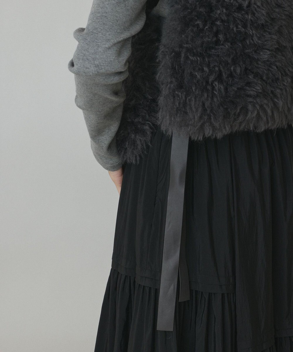 GRACE CONTINENTAL ショ－トファ－ジレ 