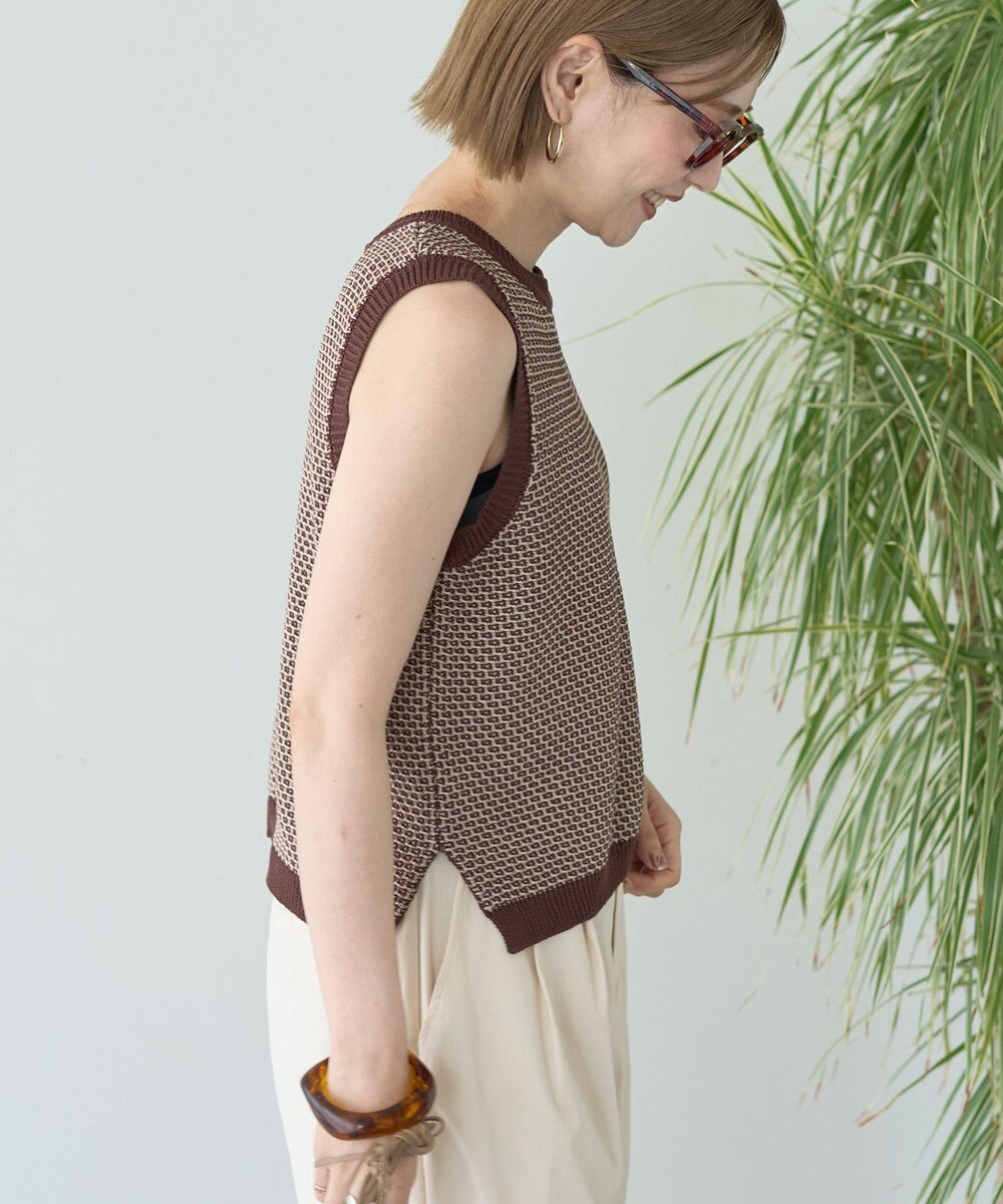 AMERICAN HOLIC ジャガードニットベスト 