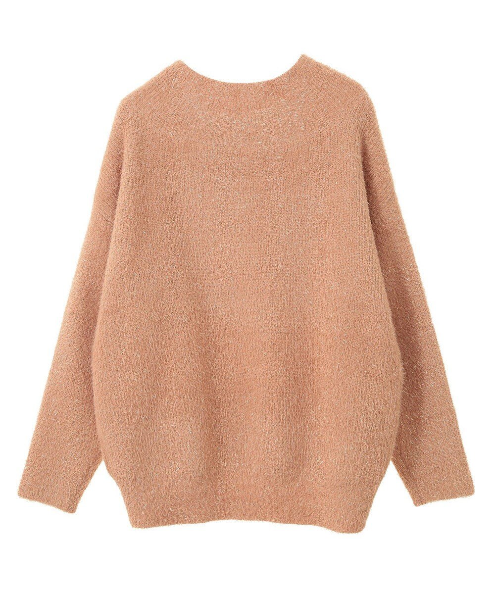 YECCA VECCA 2wayラメフェザーニット 