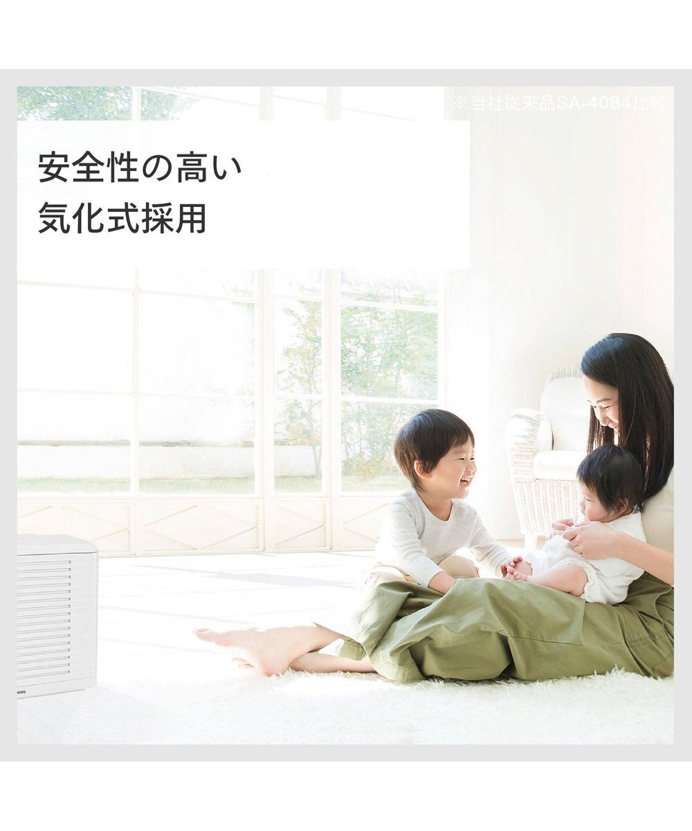 YAMATO テーブル＆キッチン 【TWINBIRD】パーソナル加湿空気清浄機  ホワイト  AC-4252W 