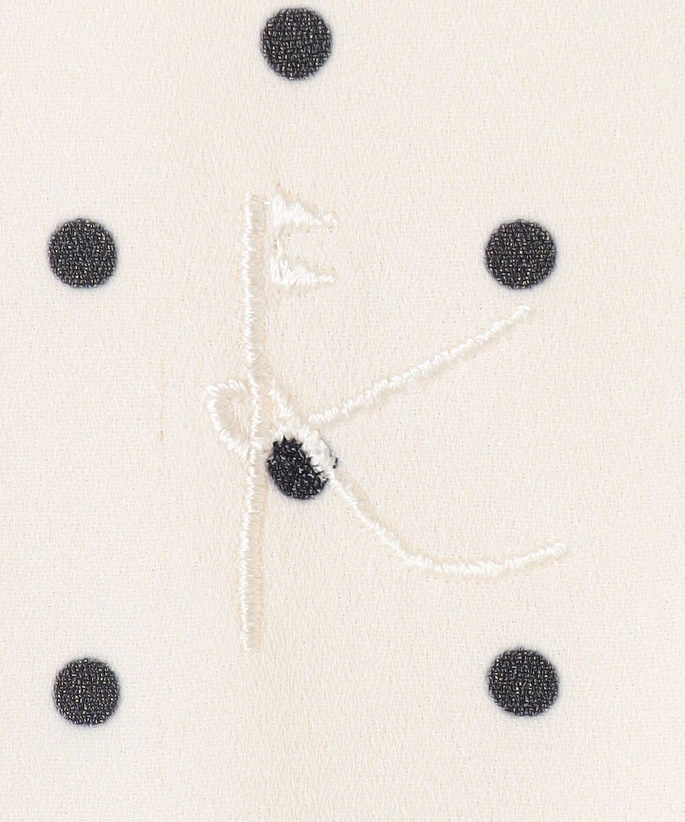 組曲 KIDS 【110-140㎝】ドットシフォン ワンピース 