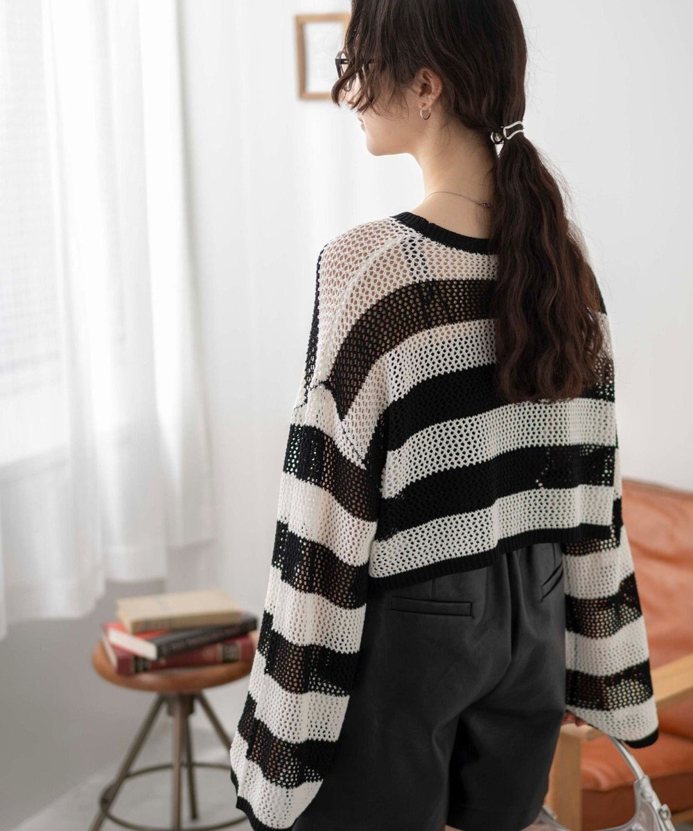 WEGO ショートメッシュニットプルオーバー 