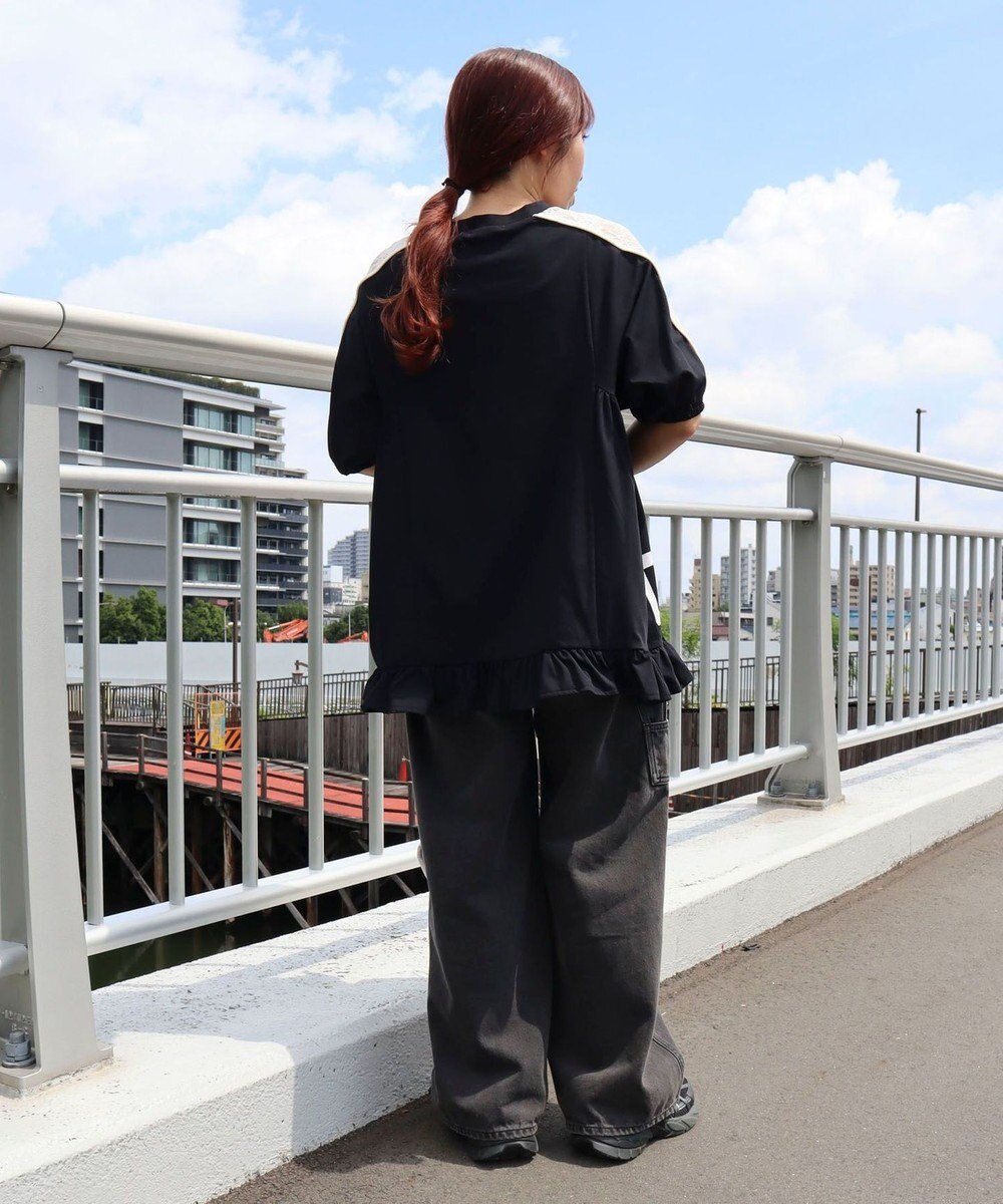 CRAFT STANDARD BOUTIQUE 接触冷感/UVカット/レースライン入りチュニック 