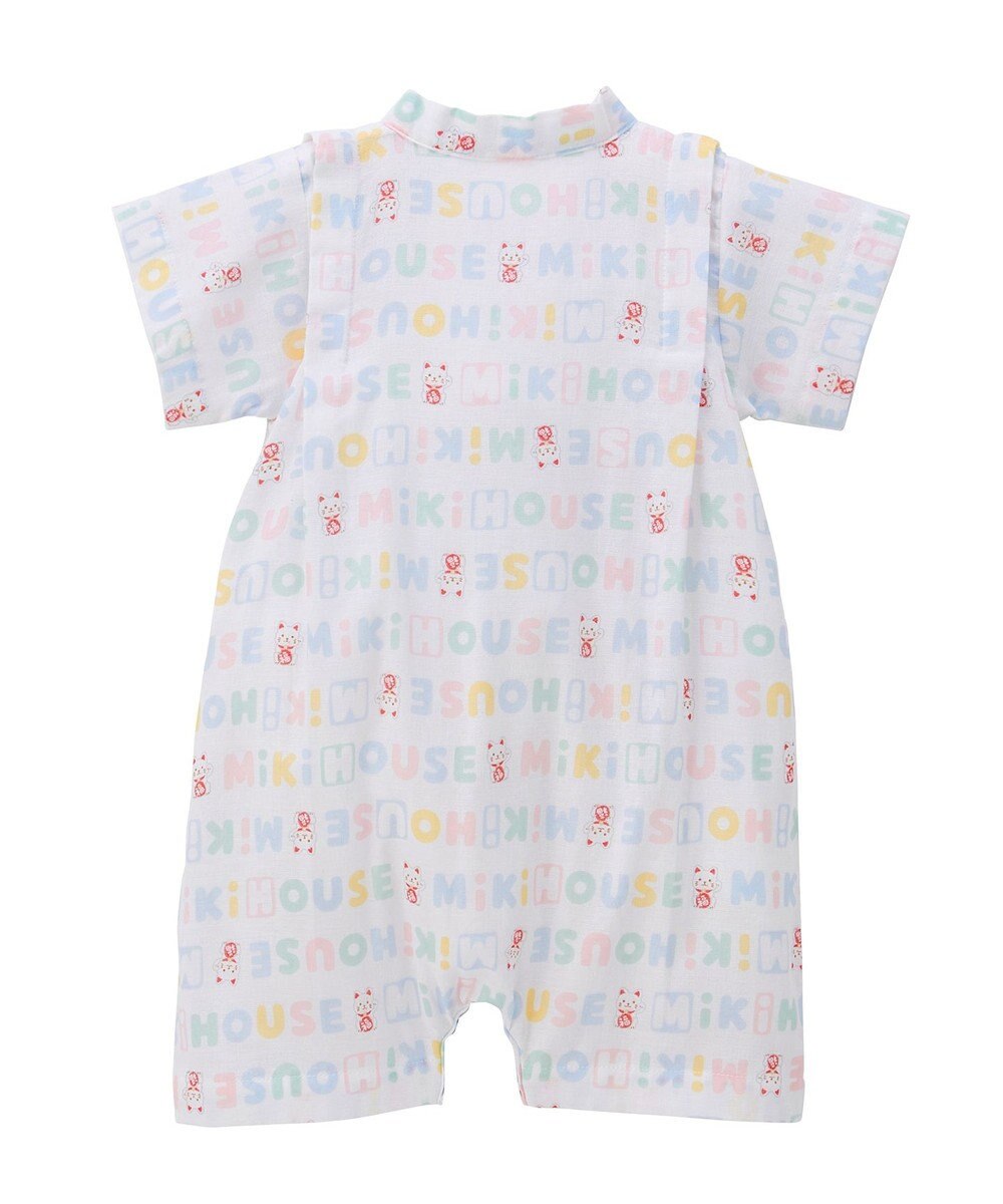 MIKI HOUSE HOT BISCUITS 【ミキハウス】【50-80cm】甚平オール 