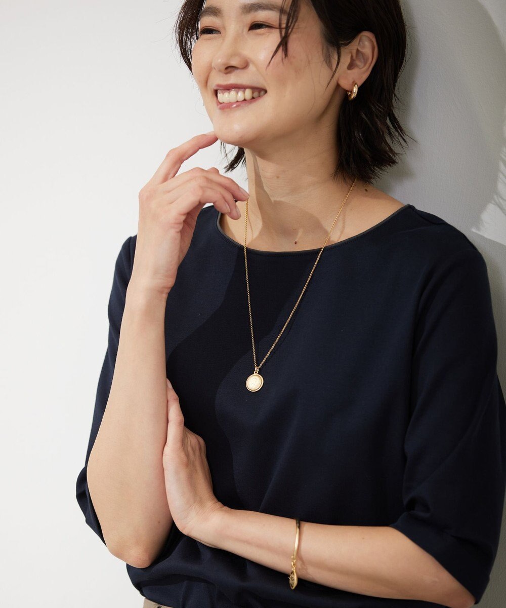 J.PRESS LADIES 【WEB限定・リバーシブル】 イニシャルコイン ブレスレット 