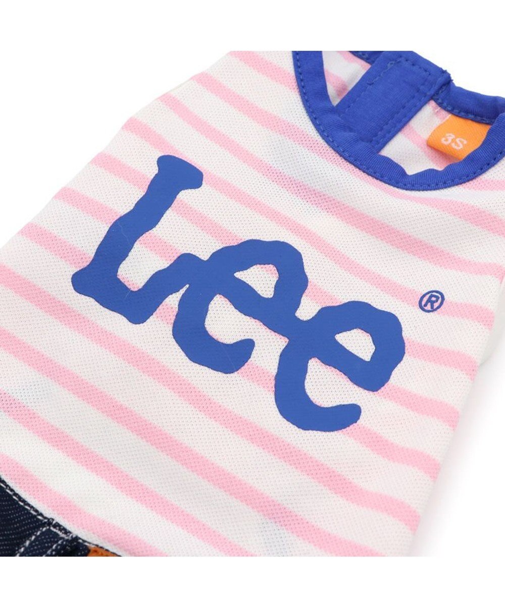 PET PARADISE Lee 鹿の子 ボーダー スカートつなぎ 小型犬 