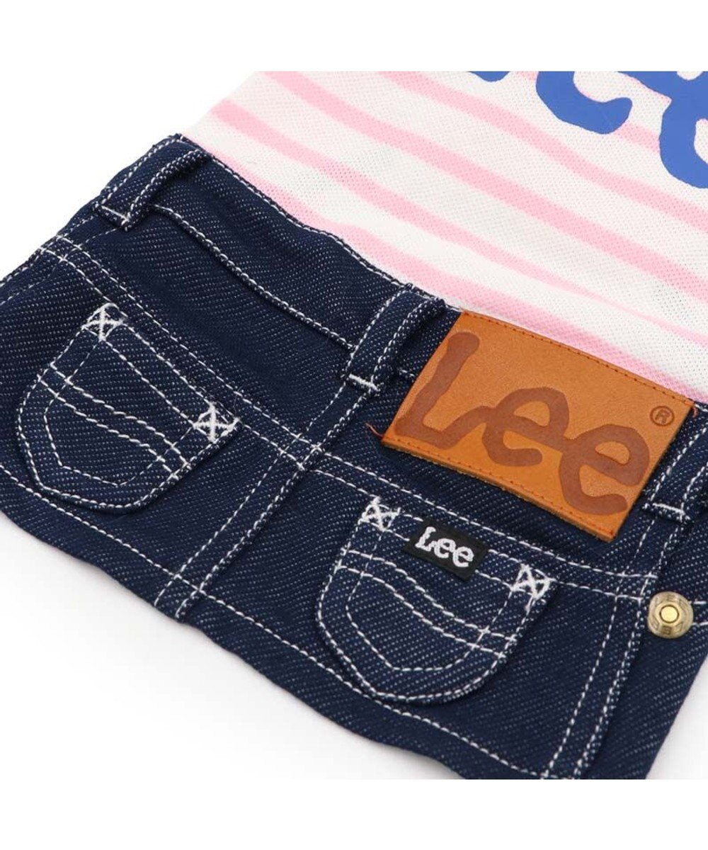 PET PARADISE Lee 鹿の子 ボーダー スカートつなぎ 小型犬 