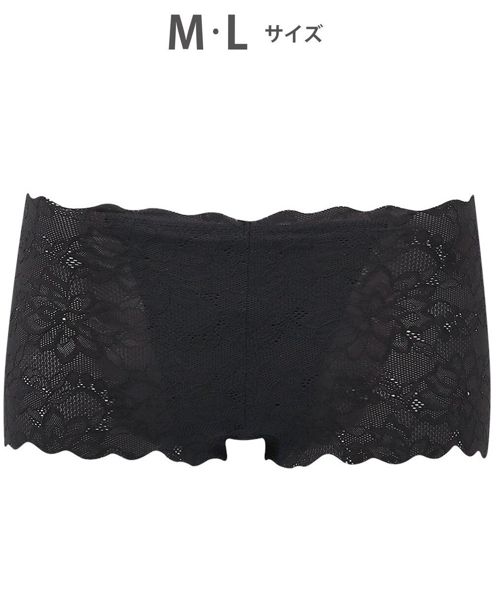 WACOAL ショーツ 【GOCOCi ゴコチ】 CGG297とペア 肌あたりのやさしいレース アウターにひびきにくい はきこみ丈あさめ レディース PGG197 /ワコール 