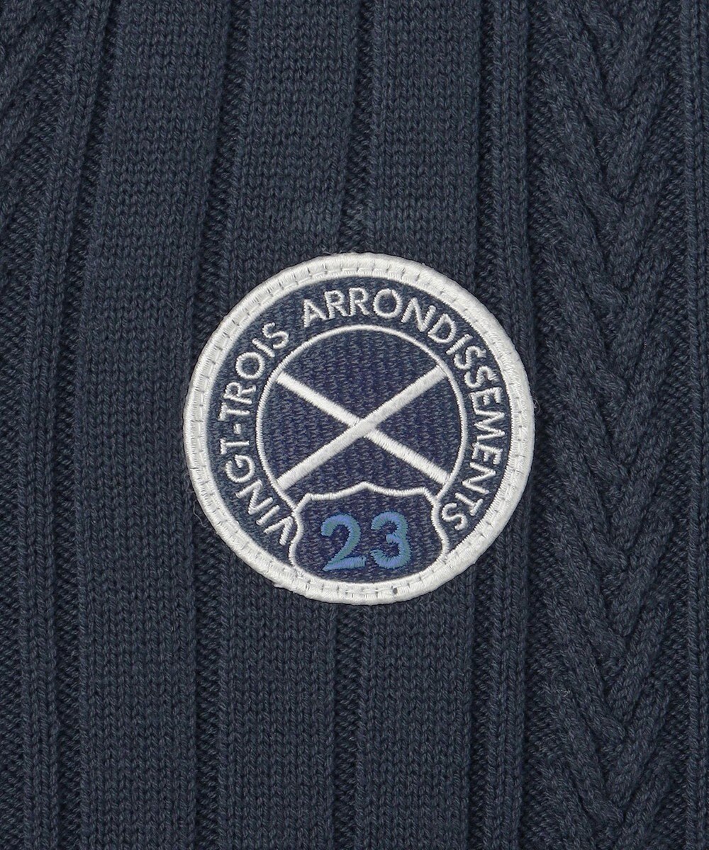 23区GOLF 【MEN】【ウォッシャブル】コットンブレンドニットベスト 