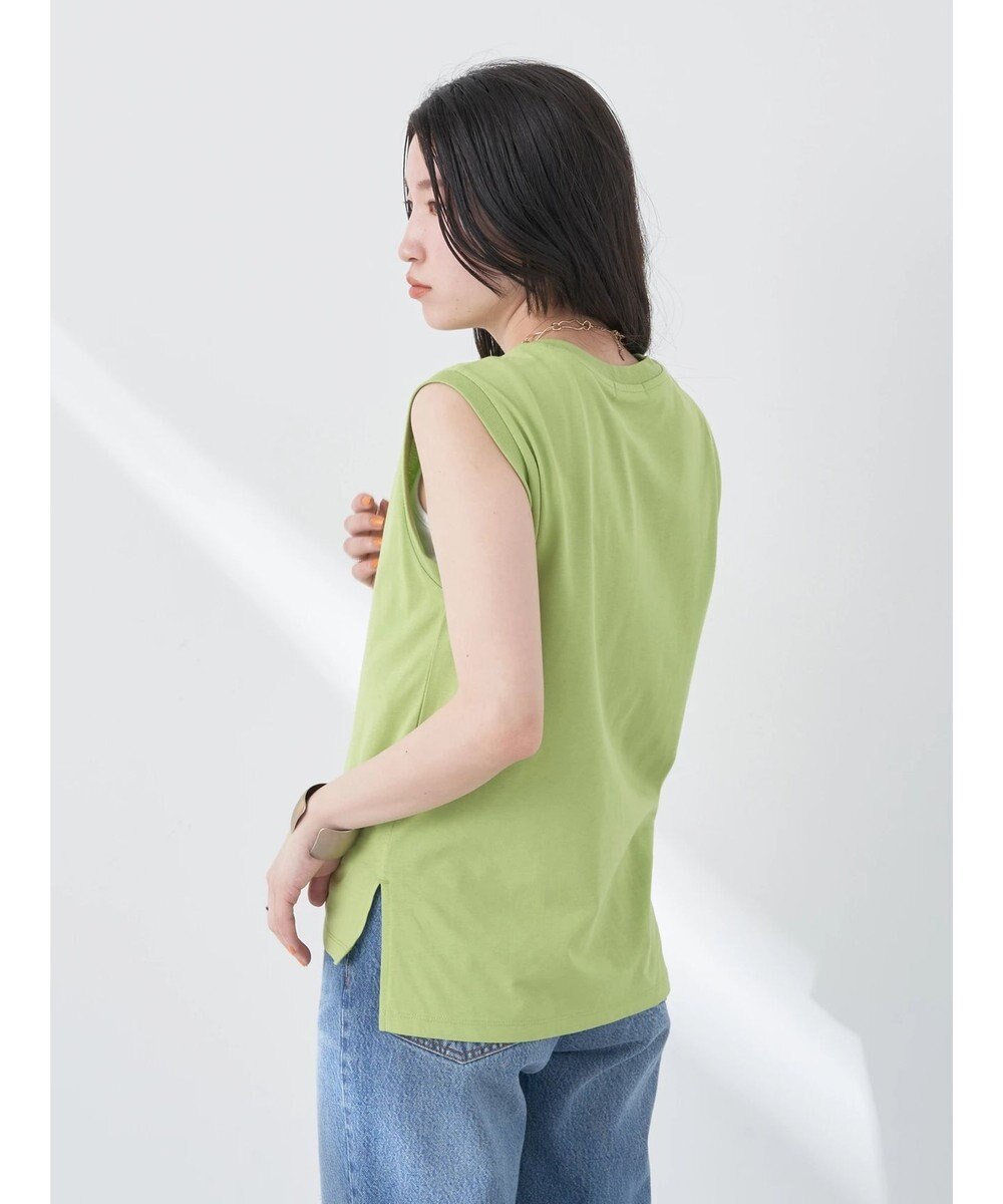 earth music&ecology ノースリーブカットソー（汗じみ防止） 