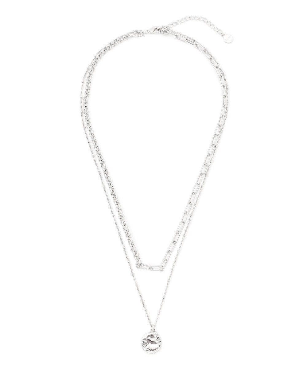 23区 【WEB&一部店舗限定】アシンメトリーチェーンコイン ネックレス 