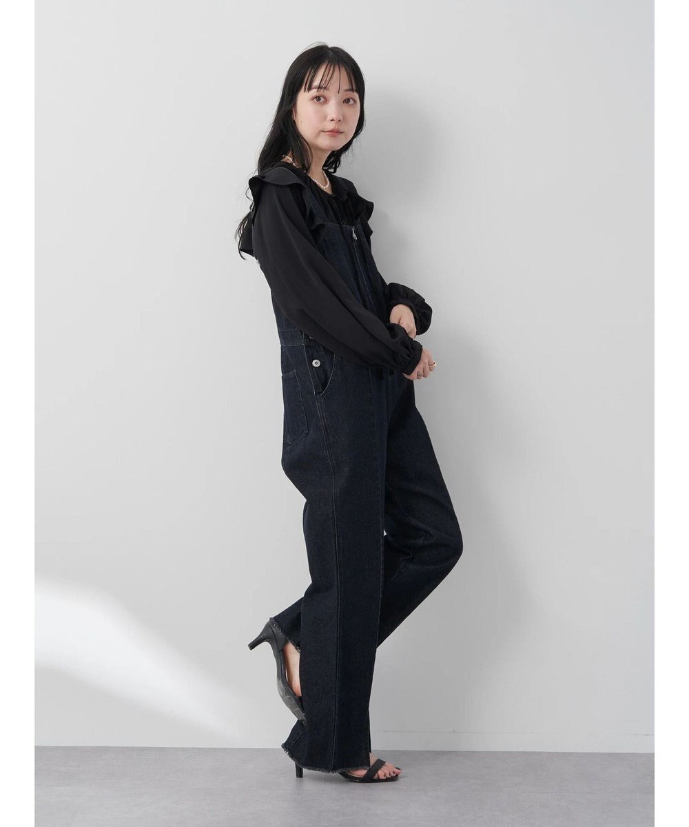 earth music&ecology オーバーオールデニム 