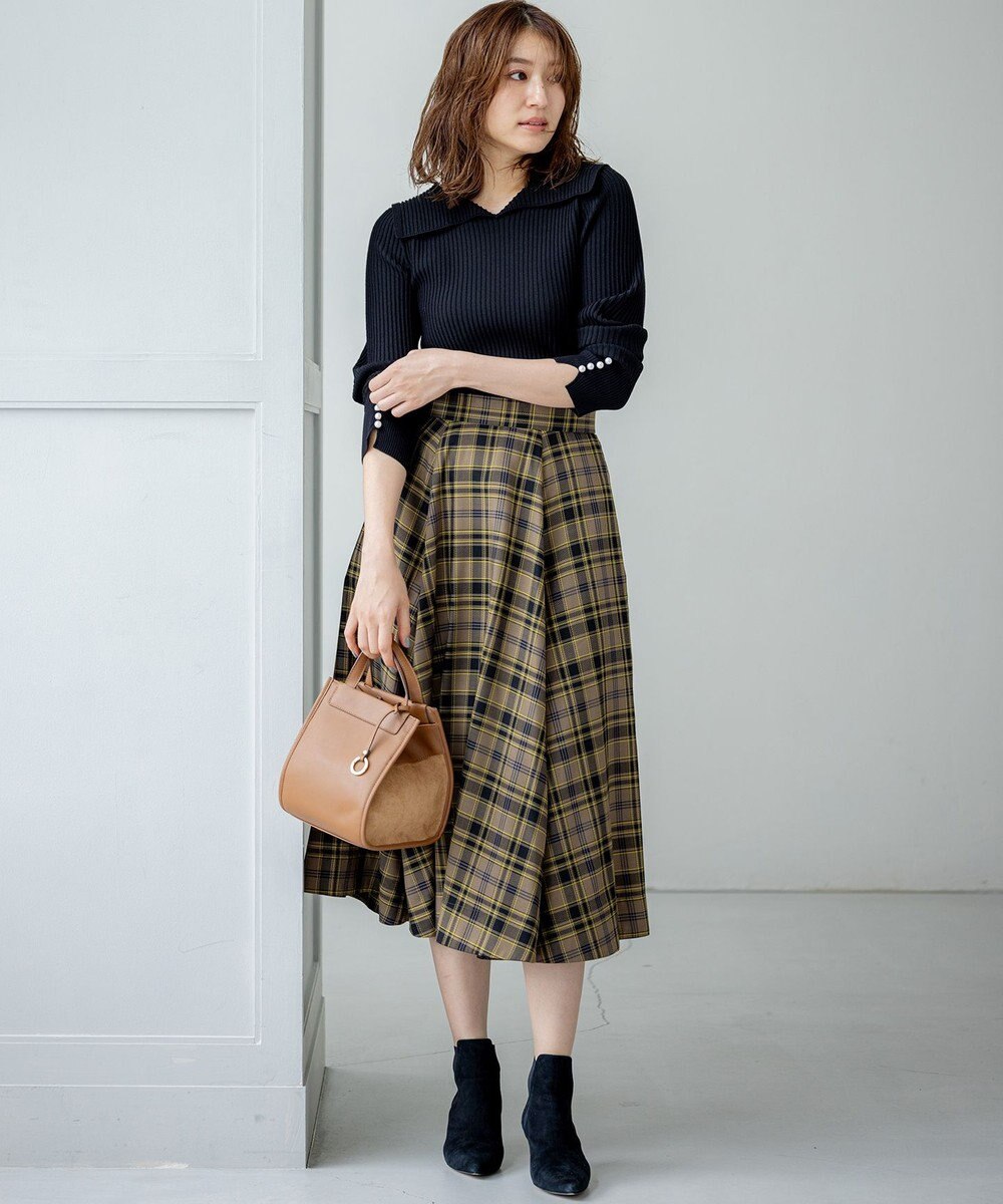 組曲 Elenaリブニット プルオーバー 