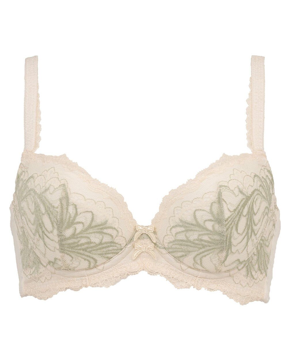 BRADELIS New York 【BRADELIS New York/ 育乳補整ブラ・STEP2 寄せる】ローズステップ2ブラ24A1  谷間を作ってキープする補正ブラ 