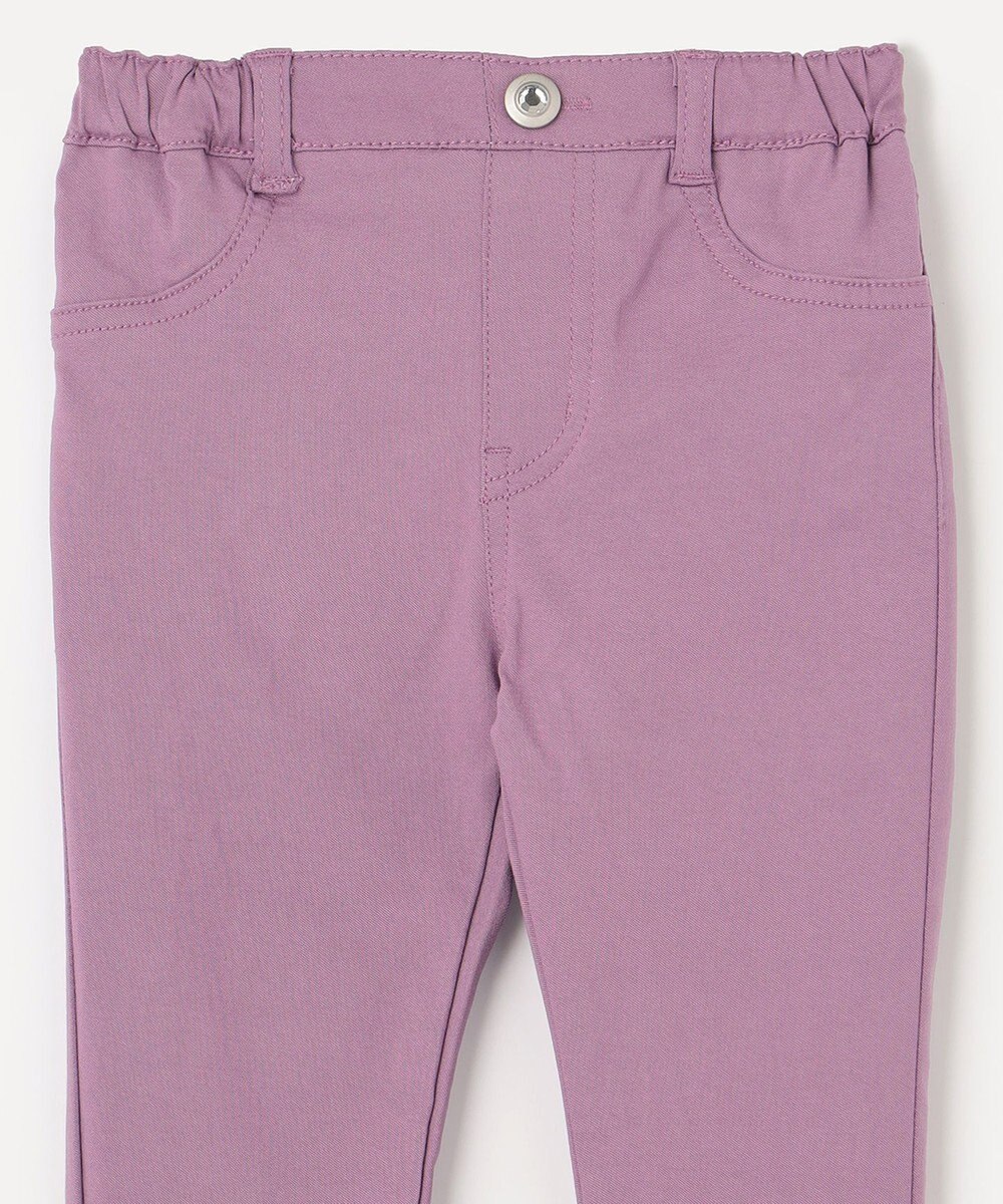 ANY KIDS 裾リボンストレート パンツ 