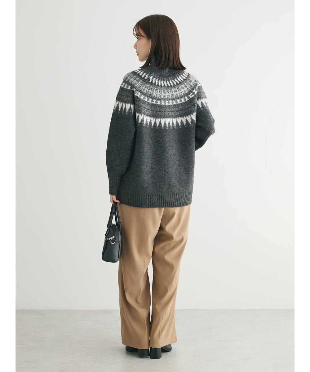 Green Parks 求心柄ニットプルオーバー 