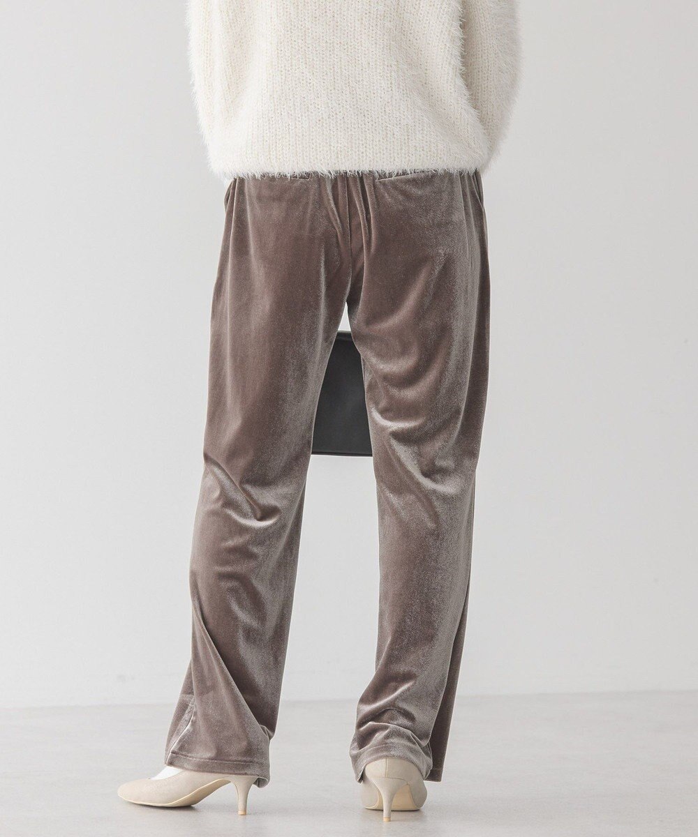 AMERICAN HOLIC ベロアベイカーリラックスパンツ 