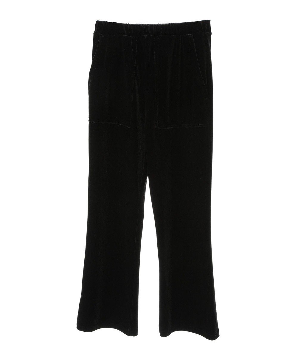 AMERICAN HOLIC ベロアベイカーリラックスパンツ 