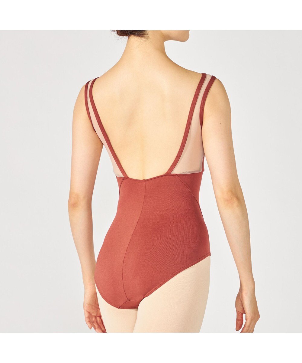 Chacott ノースリーブレオタード 